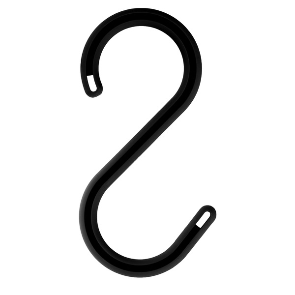 Cablesafe S-Hook, Black, 9" INT CS09BK